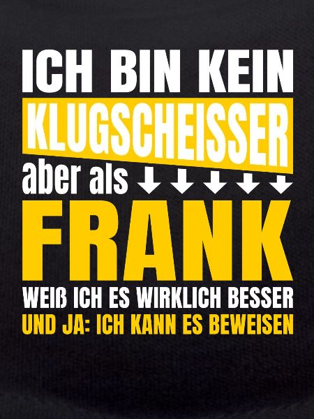 I'm not a smartass Frank
