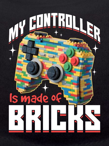 Building Blocks Gamer Gaming Brick Builder