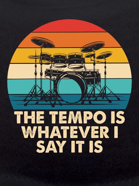 Retro Drum Tempo Rainbow