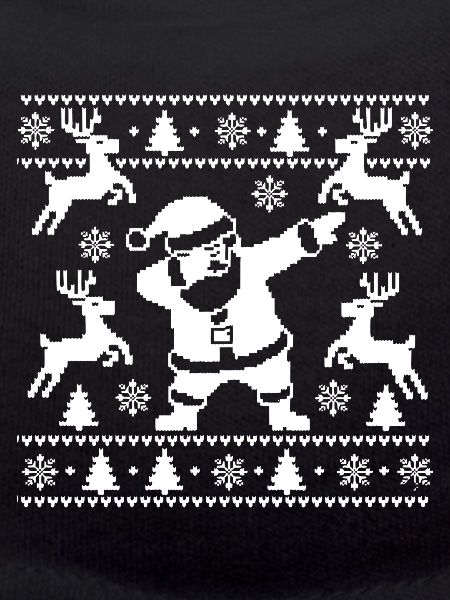 Dabbing Christmas Man XMas