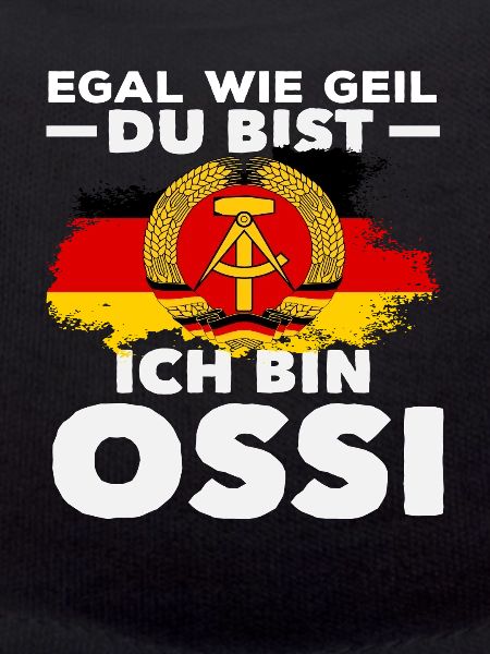 I'm Ossi saying GDR pride