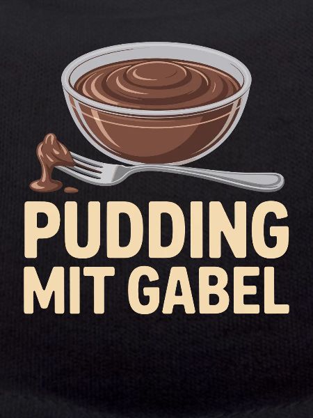 Pudding Mit Gabel