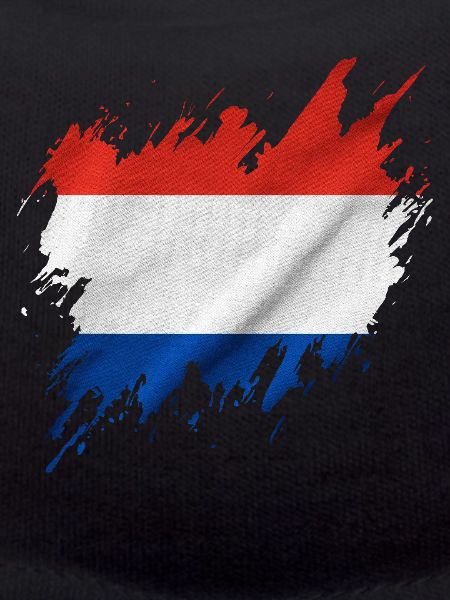 Holland flag, torn style