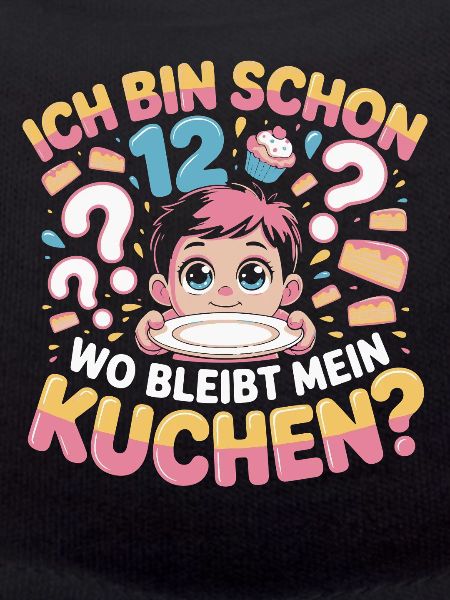 Schon 12 Kuchenfrage Cartoon
