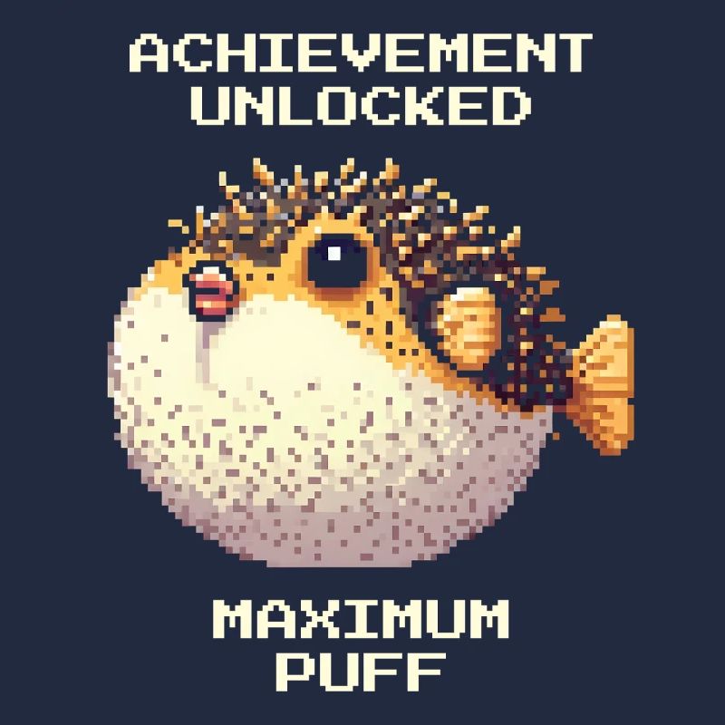 Réalisation : Duvet maximal | Poisson-globe RPG