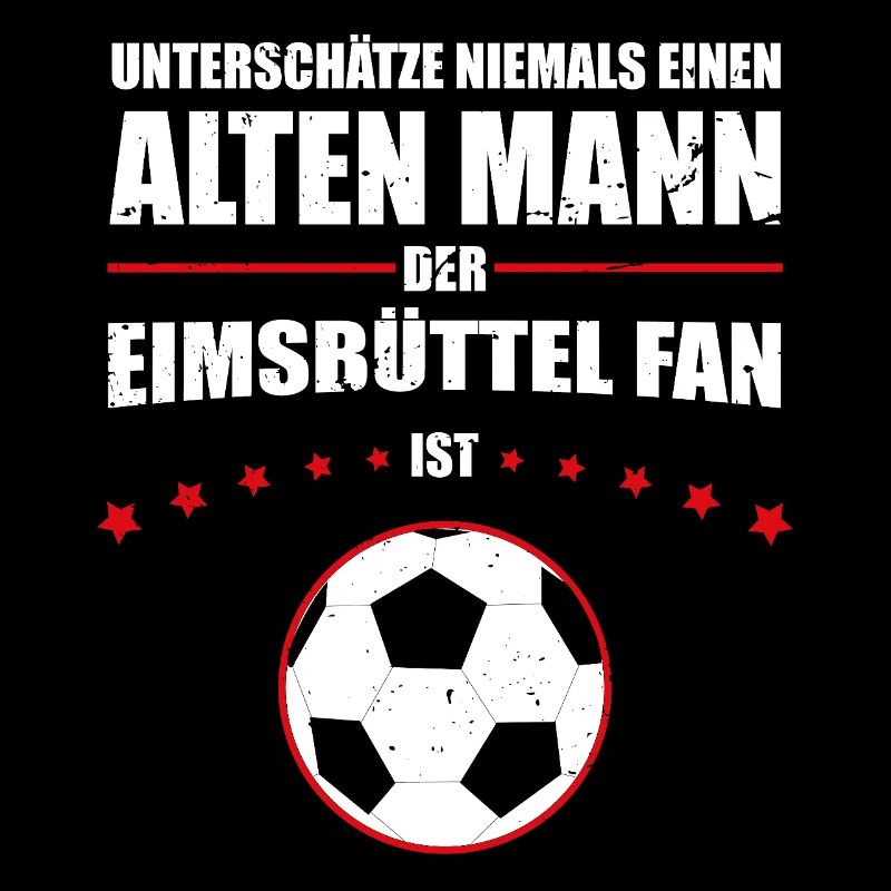 Alter Mann - Eimsbüttel Fußball Fan | Retro