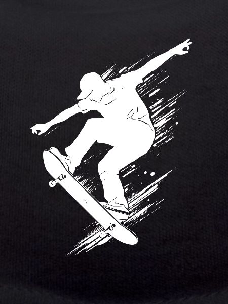 Energetic Skateboard Art