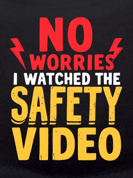 SicherheitVideo Humor Spruch