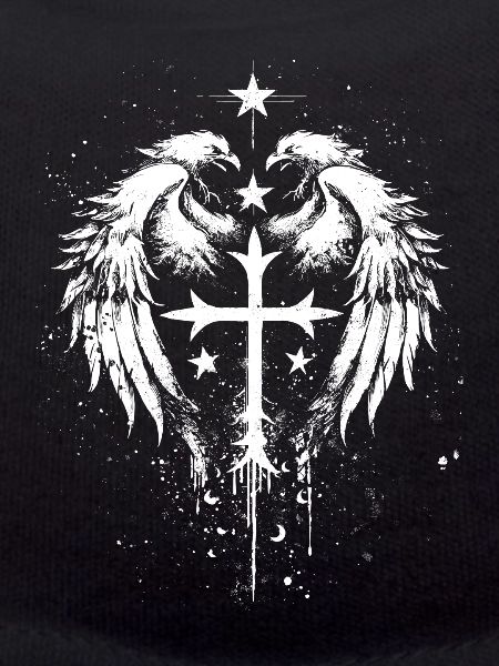 Goth Gothic Emo Cross