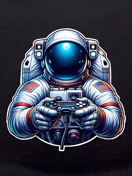 Astronaut Gaming Gamer