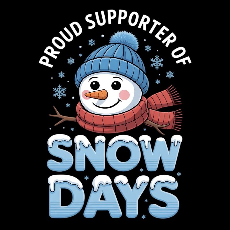 Snow Days Schneemann Unterstützer