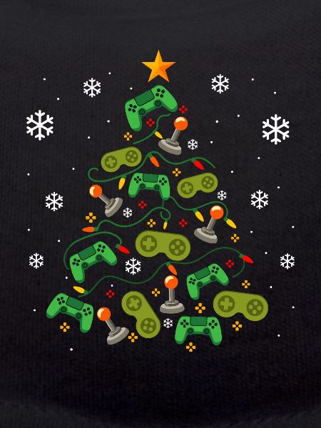 Weihnachtsbaum Controller Gaming Lover Gamer