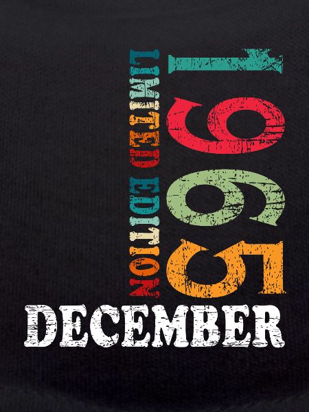 Birthday in December 1965 - December