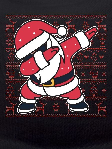 Weihnachts-Hässlicher Pullover Dab Santa's Weihnachtsgeschenk