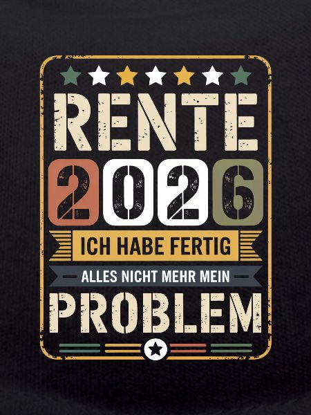 Pension 2026 – I'm done