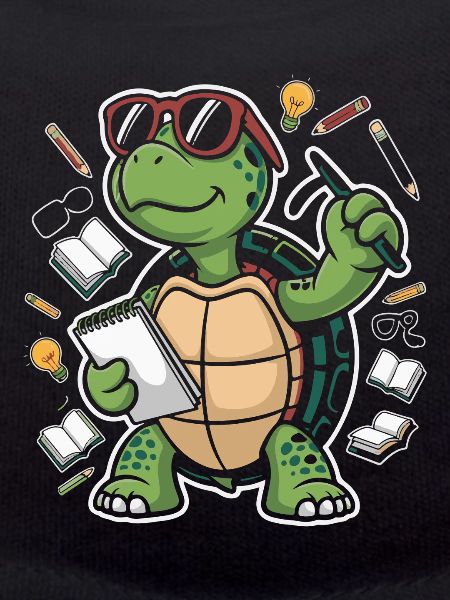 Learning turtle with pen