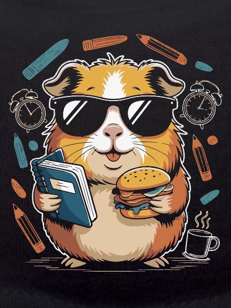 Buchheld Hamster mit Burger