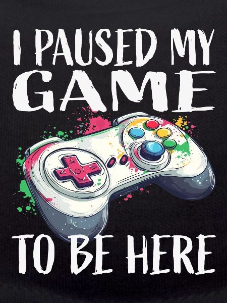 I paused my game controller