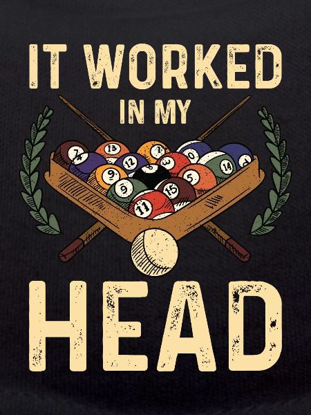 Head Has Pool Humor