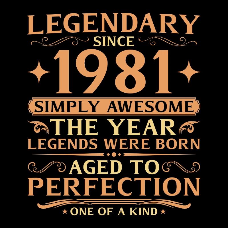 45e anniversaire de Legends 1981