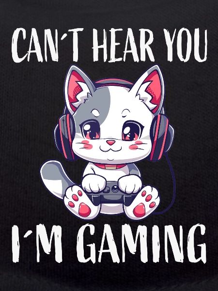 Gaming-Katze Kopfhörer