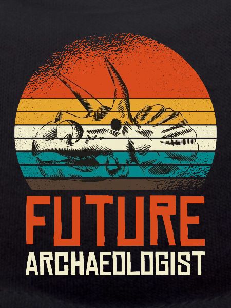 Futur archéologue Fossil Skull
