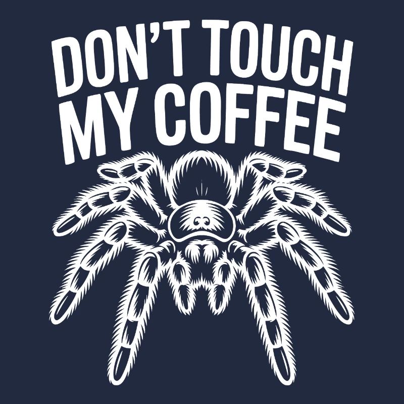Kaffee-Spinne: Nicht anfassen