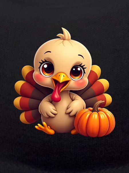 Bébé dinde de Thanksgiving