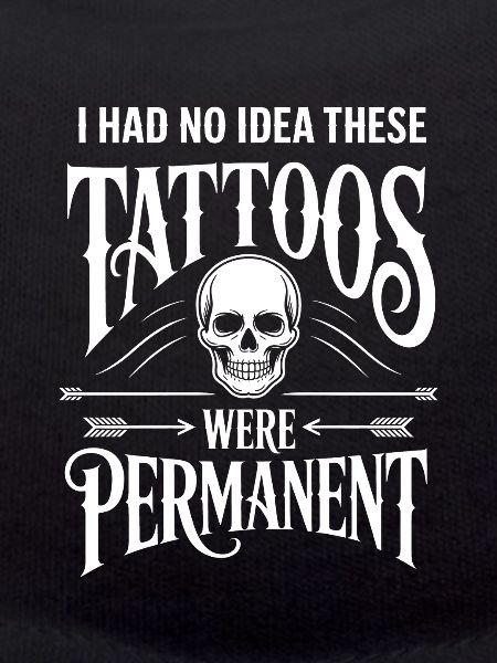 Tattoos sind nicht dauerhaft