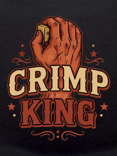 Crimp King Felskletter-Boulder-Spaß