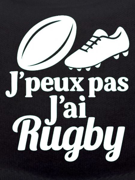 I can't I have rugby