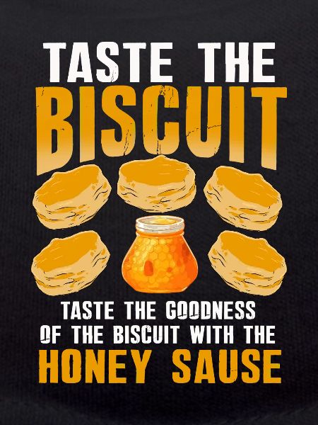 Biscuit Bliss mit Honigsauce