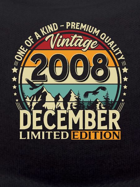 17e anniversaire Millésime décembre 2008