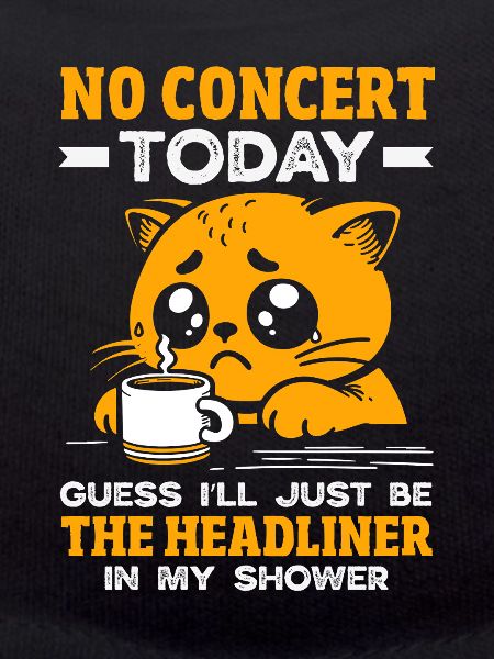 No concert today sad music