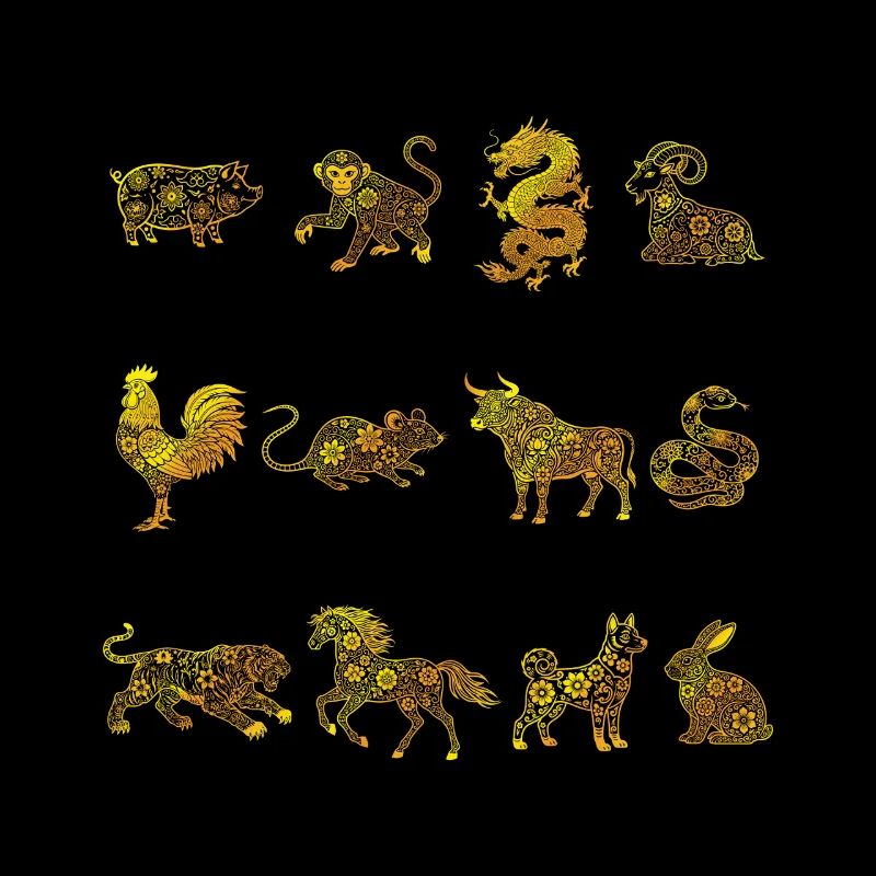 Chinesisches Neujahr, Chinesisches Tierkreis
