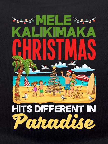 Mele Kalikimaka Hawaiian Christmas