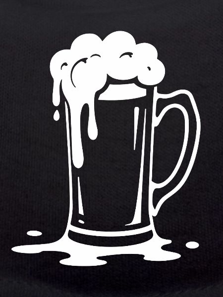 Overflowing Beer Mug Foam Party