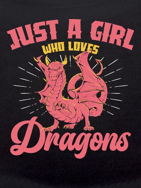 Nur ein Mädchen liebt Drachen