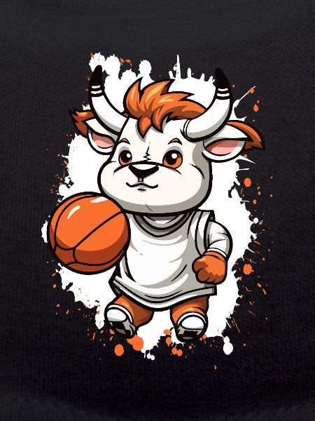 Basketball Stier Comic