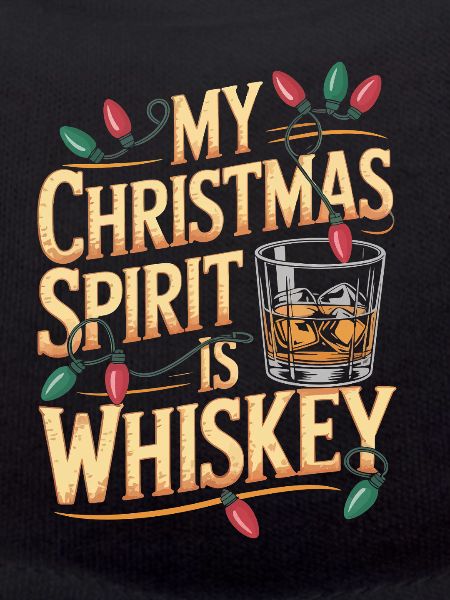 Mein Weihnachtsgeist ist Whiskey
