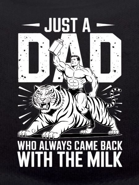 Milk Dad Tiger Hero