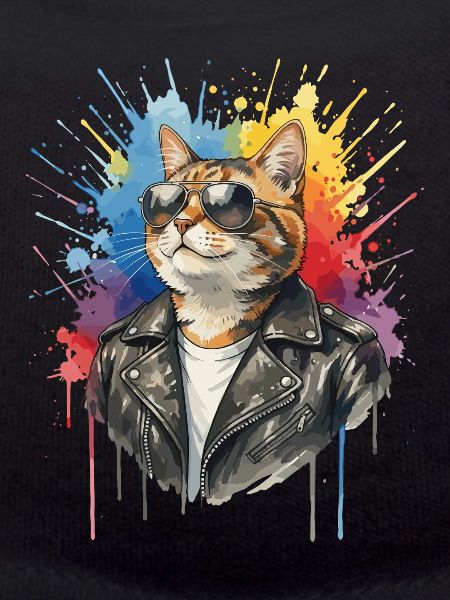 Cat with Sunglasses, Cool Cat
