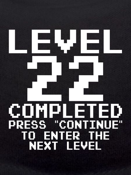 Level 22 Pixel Retro Completed