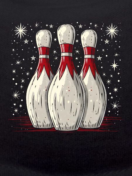 Cartoon Bowling Pins