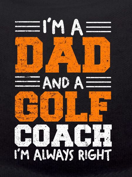Ich bin Dad und Golf-Coach