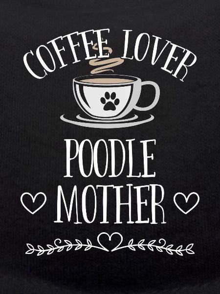Kaffeeliebhaber-Pudel-Mutter