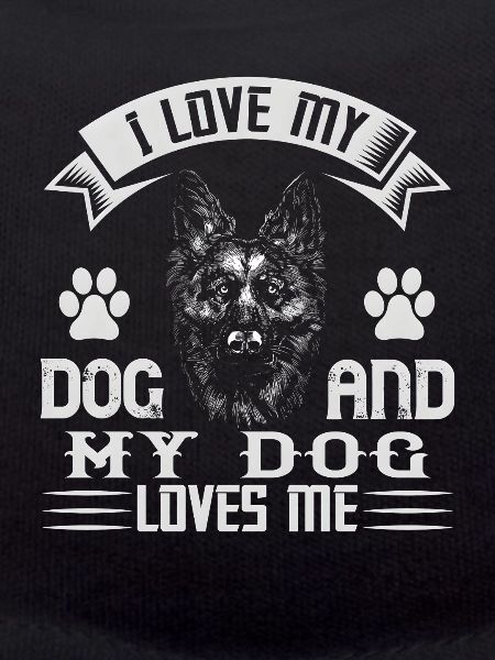 J’aime mon chien – Berger allemand design