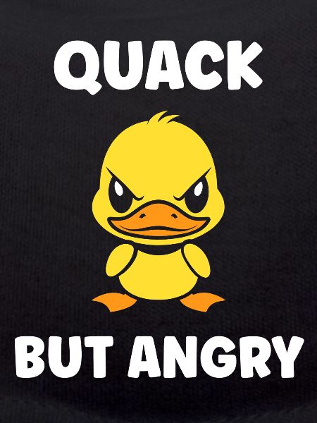 Furious Duck Cartoon
