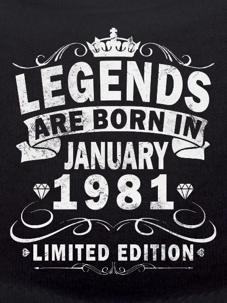 45e anniversaire Original janvier 1981