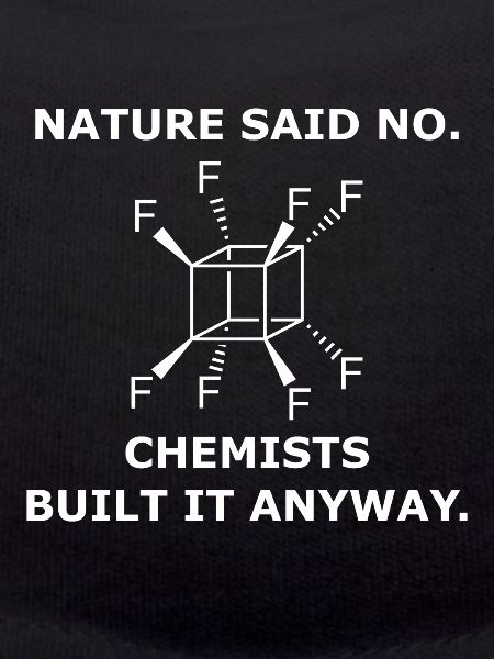 Perfluoro-Cuban Molecule – Chemie Science